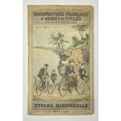 1907 - catalogue Cycles Hirondelle de la Manufacture française d'armes et cycles de Saint-Etienne (Loire)