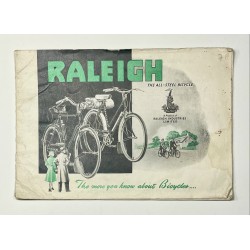 1955 - Catalogue en anglais Raleigh à Nottingham (angleterre)